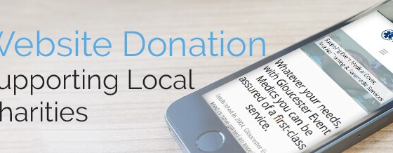 website donation scheme Cheltenham