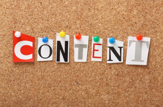 how to write website content