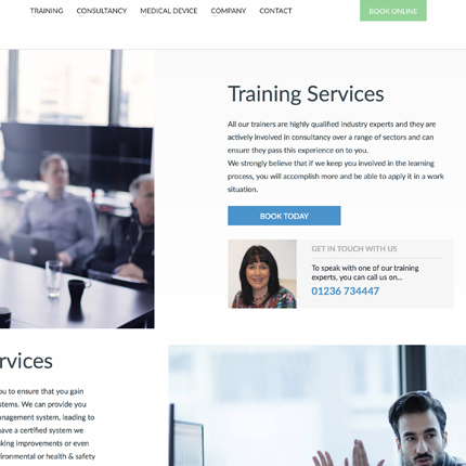 QCS International website